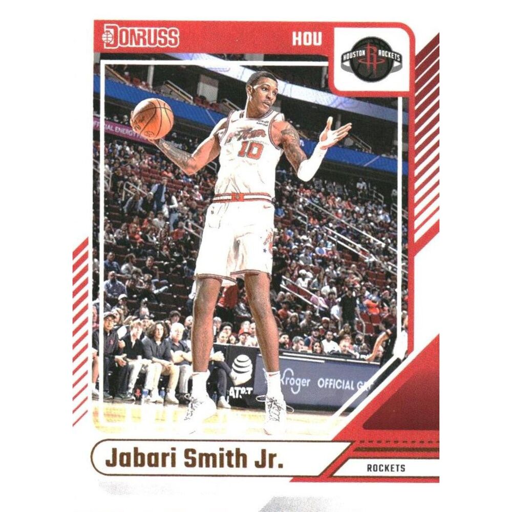 2024 Donruss Basketball Card - #57 Jabari Smith Jr